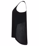 Tombo T-Shirt senza maniche in jersey con schiena in mesh, Black S, TL507 – immagine 5