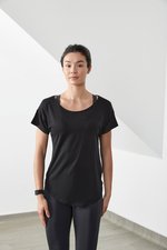 Tombo Oversize T-shirt mit U-Ausschnitt, Black XXL, TL527 – Bild 7