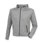 Tombo Hoodie mit reflektierenden Streifen und Tasche, Grey Marl XL, TL550 – Bild 3