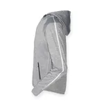 Tombo Hoodie mit reflektierenden Streifen und Tasche, Grey Marl XL, TL550 – Bild 5