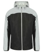 Tombo Reflektierende Sportjacke mit Kapuze, Black/Reflective XS, TL560 – Bild 3