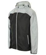 Tombo Reflektierende Sportjacke mit Kapuze, Black/Reflective XS, TL560 – Bild 7