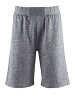 Tombo Knie-Lange Trainingshose mit Kordelzug – Grey Marl