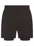 Tombo Doppellagige Sportshorts für Herren, Black/Black S, TL615 – Bild 3