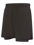 Tombo Doppellagige Sportshorts für Herren, Black/Black S, TL615 – Bild 6
