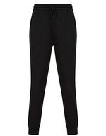 Tombo Fleece Jogginghose mit elastischem Bund, Black XS, TL720 – Bild 2