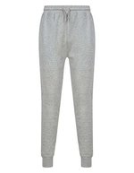 Tombo Fleece Jogginghose mit elastischem Bund, Black XS, TL720 – Chine Gris