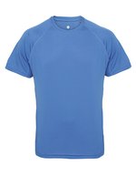 Men´s Panelled Tech Tee – Sapphire