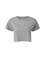 Women´s Crop Top – Heather Grey