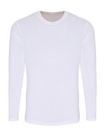 Men´s Long Sleeve Performance T-Shirt – White