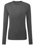 Women´s Long Sleeve Performance T-Shirt – Charcoal