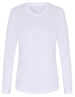 Women´s Long Sleeve Performance T-Shirt – White