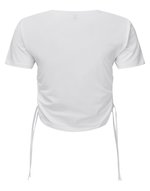 Women´s Ruched Crop Top – Bild 4