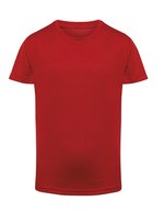 Kids Performance T-Shirt – Rouge feu