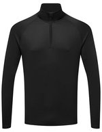 Men´s Long Sleeve Performance ¼ Zip – Black/Black