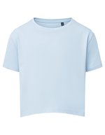 Kids Boxy Tee – Sky Blue