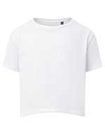 Kids Boxy Tee – White