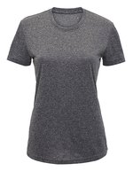 Women´s Recycled Performance T-Shirt – Black Melange