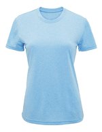 Women´s Recycled Performance T-Shirt – Turquoise Melange
