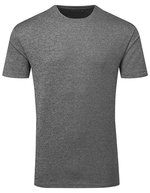 TriDri® Ion-Charge recycled textured tee – Noir Melange