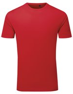 TriDri® Ion-Charge recycled textured tee – Rouge feu