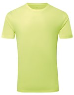 TriDri® Ion-Charge recycled textured tee – Lightning Jaune