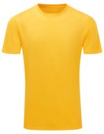 TriDri® Ion-Charge recycled textured tee – Soleil Jaune