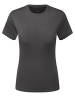 Women’s TriDri® Ion-Charge recycled textured tee – Charcoal