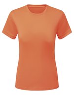 Women’s TriDri® Ion-Charge recycled textured tee – Lightning Orange