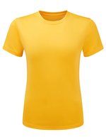 Women’s TriDri® Ion-Charge recycled textured tee – Sun Yellow