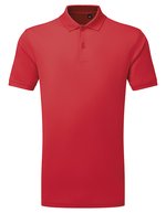 TriDri® Ion-Charge panelled polo – Rosso fuoco