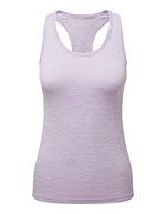 Women´s Recycled Seamless ´3D Fit´ Multi-Sport Flex Vest – Lilas Melange