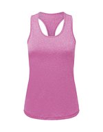 Women´s Recycled Performance Slim Racer Back Vest – Rose Melange
