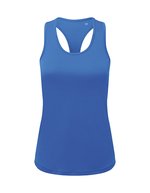 Women´s Recycled Performance Slim Racer Back Vest – Saphir