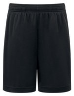 Kids TriDri® Ion-Charge performance shorts – Black