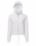 Women´s Recycled Drawstring Full-Zip Hoodie – Bild 3