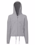 Kids Recycled Cropped Oversize Full-Zip Sweat à capuche – image 3