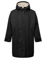 Kids TriDri® All Seasons Waterproof Changing Robe – Black/Natural