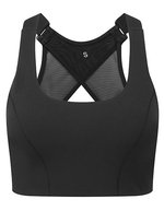 TriDri® Recycled High Impact Sports Bra – Black