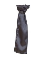 TYTO Satin-Krawatte in Pastellfarben 85 g/m² – Black