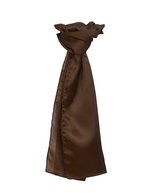TYTO Satin-Krawatte in Pastellfarben 85 g/m² – Brown