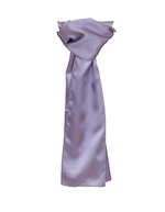 TYTO Satin-Krawatte in Pastellfarben 85 g/m², Gold 120 x 25cm, TT601 – Lilac