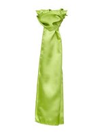 TYTO Satin-Krawatte in Pastellfarben 85 g/m², Gold 120 x 25cm, TT601 – Lime