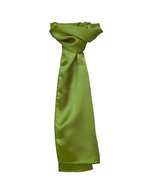 TYTO Satin-Krawatte in Pastellfarben 85 g/m², Gold 120 x 25cm, TT601 – Olive