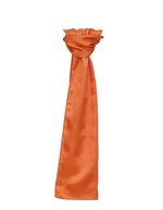 TYTO Satin-Krawatte in Pastellfarben 85 g/m², Gold 120 x 25cm, TT601 – Orange