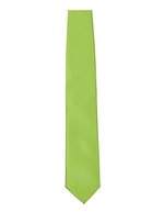 TYTO Satin-Krawatte 8,5 cm in Geschenkbox, Black 144 x 8,5cm, TT901 – Lime
