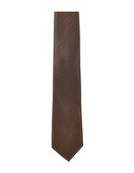 TYTO Handgefertigte Twill-Krawatte in Pastell – Brown