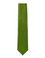 TYTO Handgefertigte Twill-Krawatte in Pastell, Black 144 x 8,5cm, TT902 – Olive