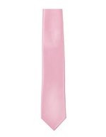 TYTO Handgefertigte Twill-Krawatte in Pastell, Black 144 x 8,5cm, TT902 – Pink