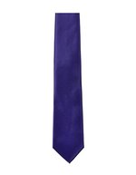 TYTO Handgefertigte Twill-Krawatte in Pastell, Black 144 x 8,5cm, TT902 – Purple